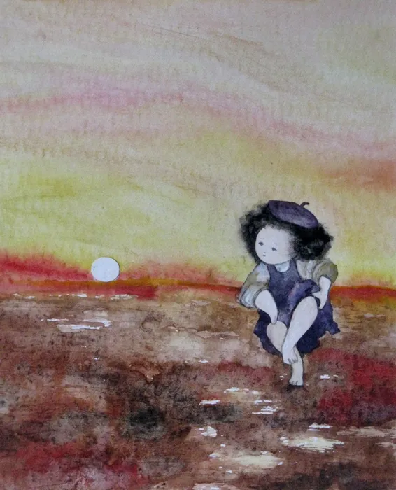Watercolour by Jana Pszczólková