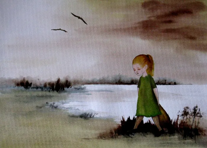 Watercolour by Jana Pszczólková