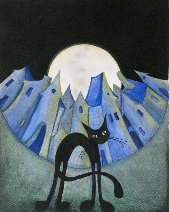 Watercolour by Jana Pszczólková